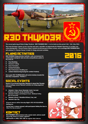 Red Thunder 2016 Poster